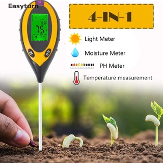 Easyturn 4 In 1 เครื่องทดสอบค่า Ph ในดิน แสงแดด ทดสอบความชื้น อุณหภูมิ Th