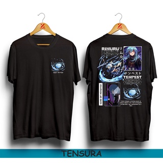 เสื้อยืด พิมพ์ลายการ์ตูนอนิเมะ TENSURA ARA DATTA KEN RIMURU TENSURA IM SLIME สําหรับผู้ชาย