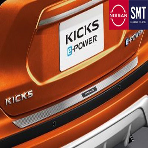 [Sale]  [อุปกรณ์ตกแต่งแท้ 100%] NISSAN KICKS E-POWER  คิ้วขอบกันชนท้าย