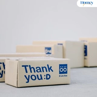 กล่องพัสดุ Thank you (20ใบ/แพ็ค) 00/0/0+4/AA/A/2A/B/2B/C/D ขนาดไปรษณีย์