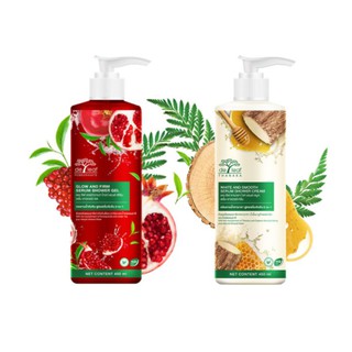 De Leaf Thanaka Pomegranate Shower Cream 450g เดอลีฟ ทานาคา ไวท์ สมูท เซรั่ม ชาวเวอร์ ครีมอาบน้ำ (1 ขวด)