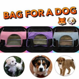 BAG FOR DOG กระเป๋าสุนัขแมวไซส์S 40cm✖35cm✖12cm