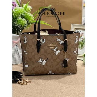 COACH C4250 MOLLIE TOTE 25 IN SIGNATURE CANVAS