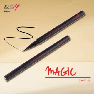 Ashley Super Black Magic Eyeliner [A-100] แอชเลย์ เมจิก อายไลน์เนอร์