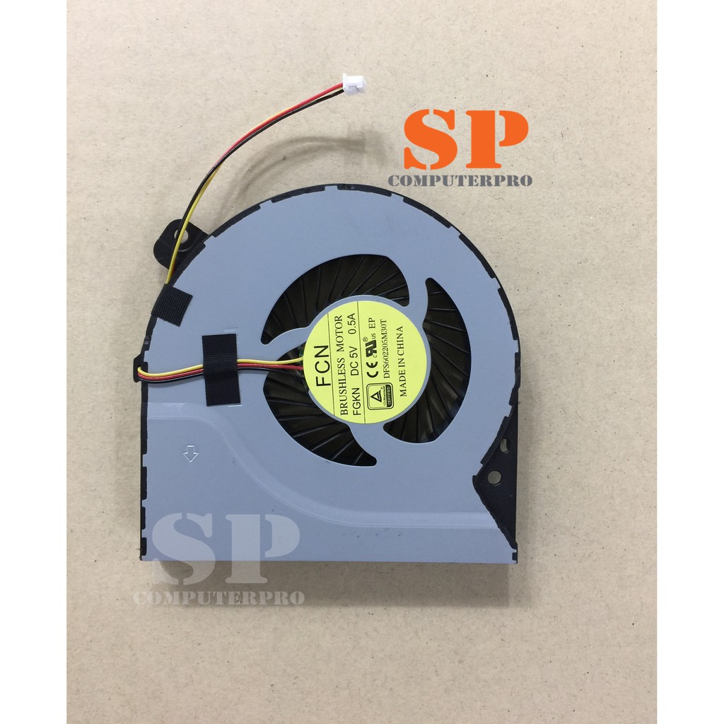 พัดลมโน๊ตบุ๊ค ASUS พัดลม CPU ASUS X550Z X550D X550DP K550D X750DP X750JB R751JB R751L R751 R510 R510