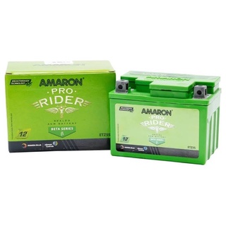 สุดยอด แบตเตอรี่ AMARON PRO RIDER ETZ5S แบตเตอรี่แห้งสำหรับ รถแข่งต้องการไฟสูงรับประกัน1ปี hi performance ผลิต 2023