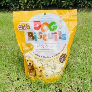 Pet8 บิสกิตสุนัข ขนมปังกรอบ มีแคลเซียม สร้างความแข็งแรง High Protein&Low calories