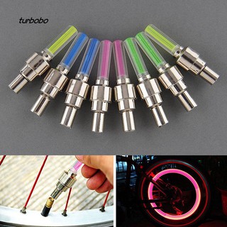 TBB_2 x Flash Tyre Wheel Valve Cap Lights LED Lamps for Car Bike Bicycle Motorcycle