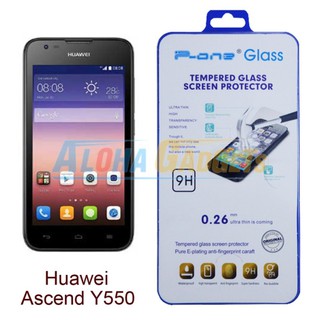 P-One ฟิล์มกระจกนิรภัย Huawei Ascend Y550