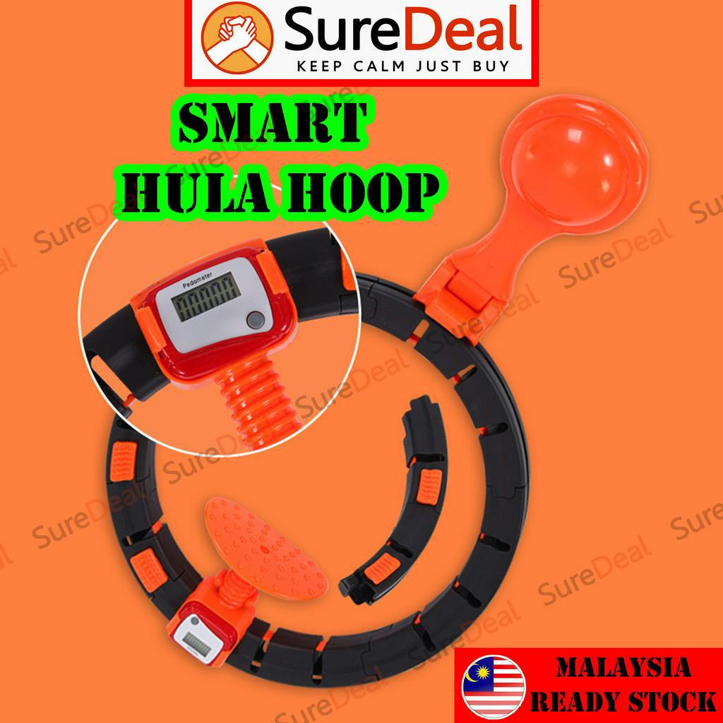 SUREDEAL สมาร์ท Hula Hoop เด็กผู้ใหญ่กระชับสัดส่วนฟิตเนสการออกกําลังกายอุปกรณ์การฝึกอบรมน้ําหนัก Hul