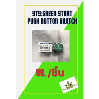 STS : XB2-BA3311 Green start push button switch1NO.ø22mm. สตาร์ทสวิทช์ปุ่มกดสีเขียว1ปกติเปิด600V.10A. /1ชิ้น