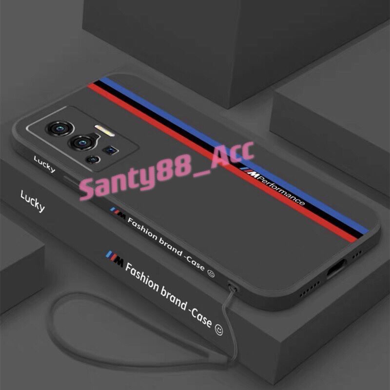 Softcase Vivo X70 Pro Silicone Liquid Smiley Case Vivo X70 Pro