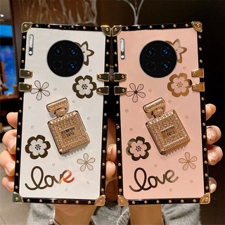 Yjd เคส Huawei Mate 40 Pro 40 Pro+ Mate 30 Pro Mate 20 Pro เพชรสามมิติ ขวด กันกระแทก เคสโทรศัพท์