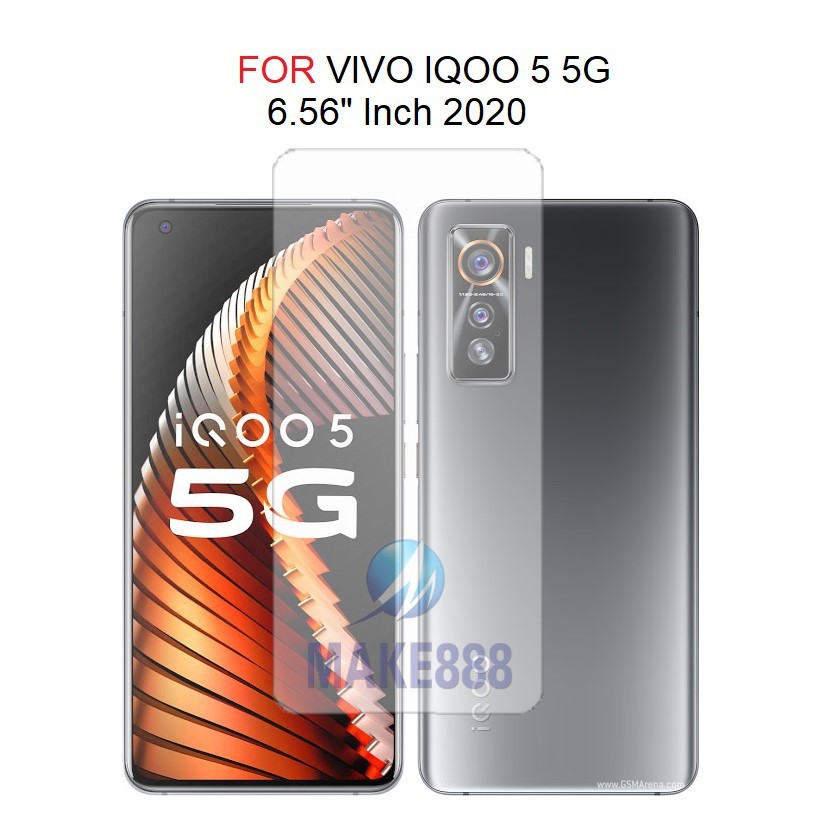 กระจกนิรภัย VIVO iQOO 5 5G / iQOO 7 / iQOO 7 (India) Screen Guard กระจกใสป้องกันรอยขีดข่วน + ฟรีกระด