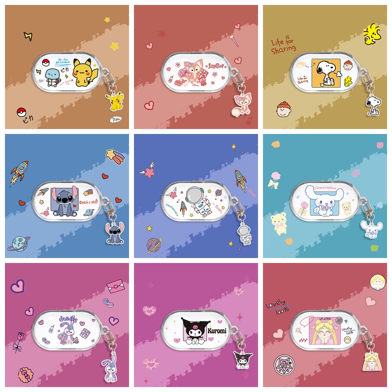 For BANG&OLUFSEN Beoplay EQ TWS Transparent Cute Cartoon Astronaut Earphone Cover for B&O EQ soft TP