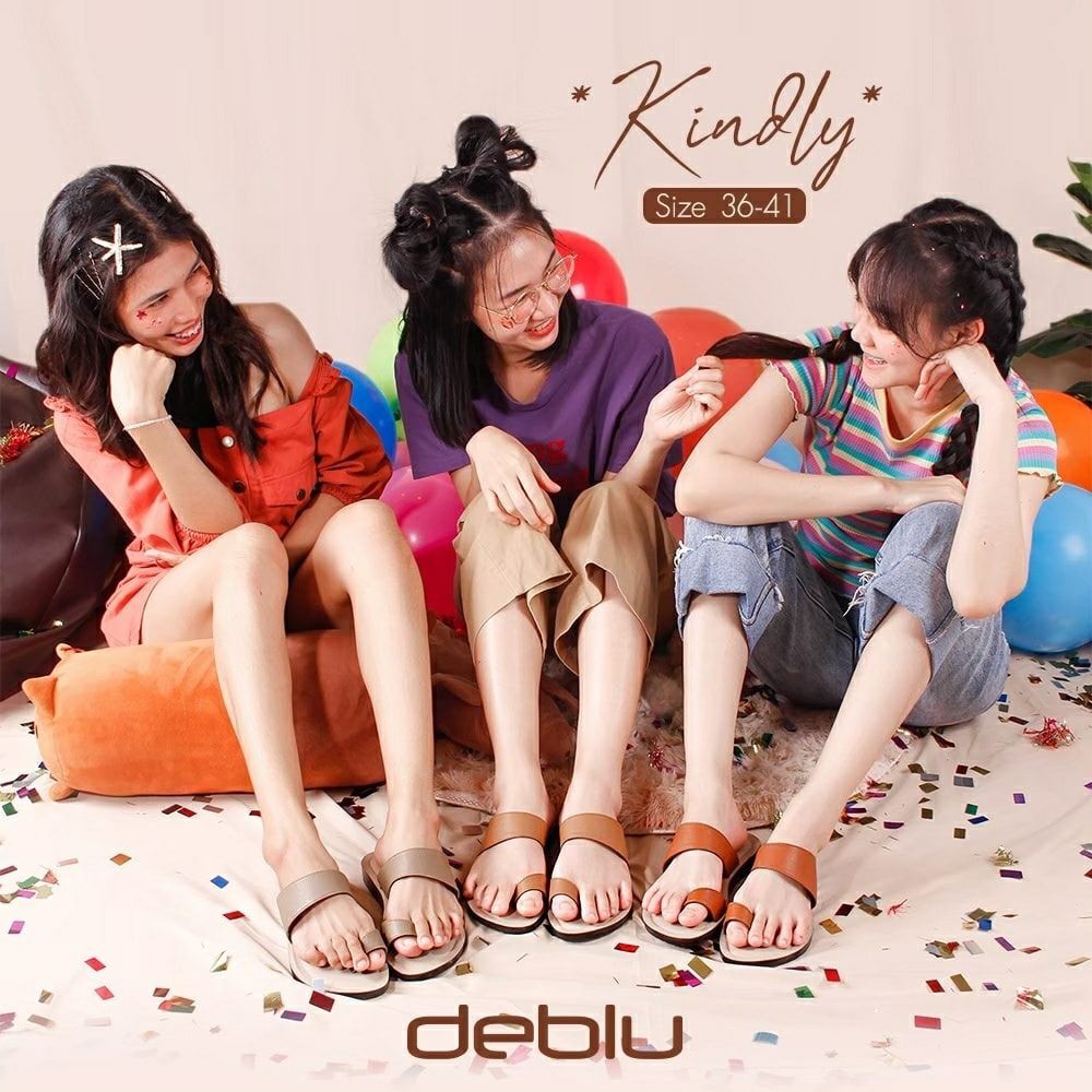 รองเท้าแตะสวมหญิง deblu เดอบลู L5015