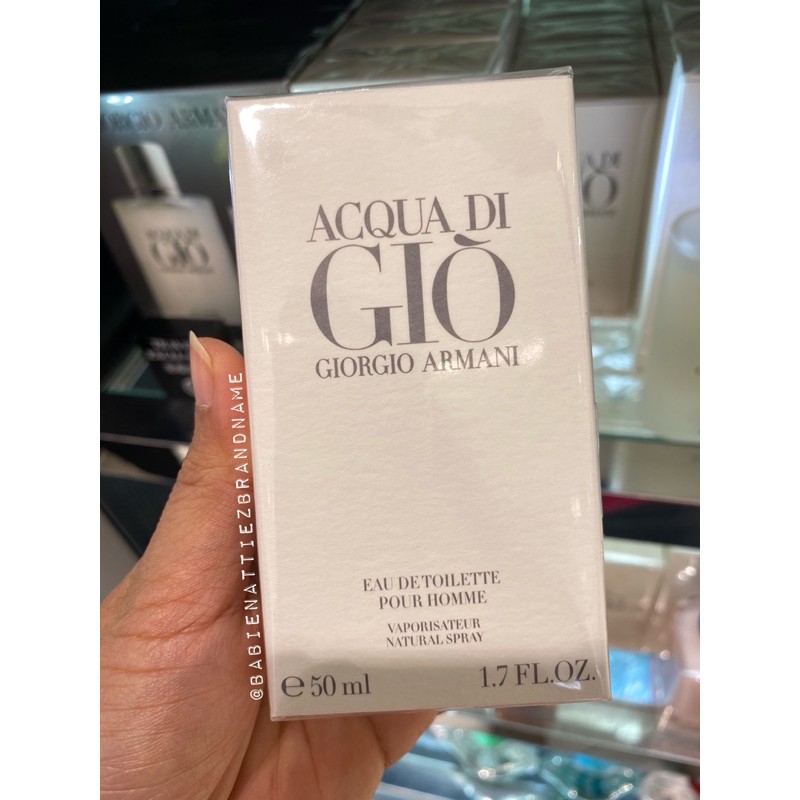 BEST SELLER (แท้ 100% จาก King Power) น้ำหอม GIORGIO ARMANI Acqua Di Gio Pour Homme EDT(กรุณาสอบถามก่อนสั่งชื้อค่ะ) be
