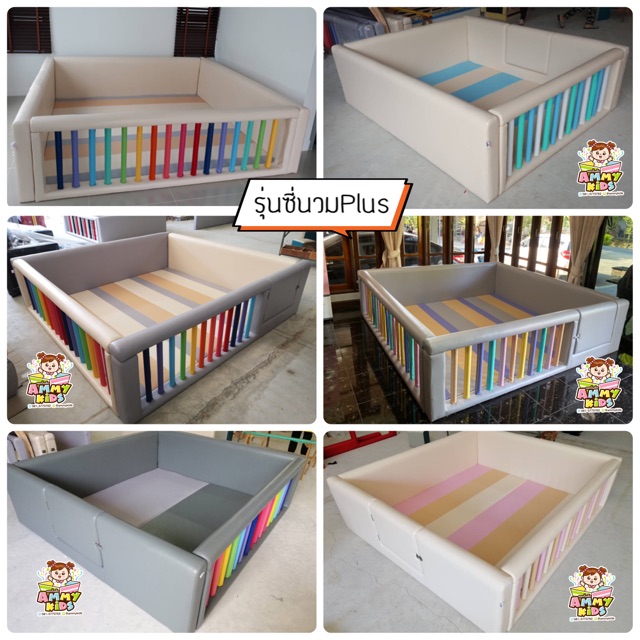 คอกกั้นเด็กรุ่นซี่นวม ตจว.ไม่รวมส่งชำระค่าส่งปลายทางต่างหาก นะคะข ราคา ถูกที่สุด ดีลบีเคเค แกลเลอรีภาพที่ 5