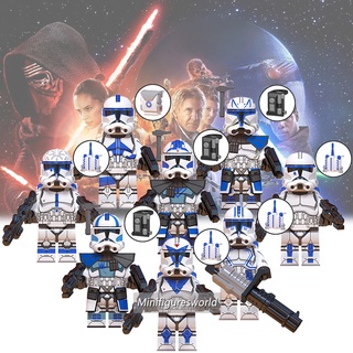 ฟิกเกอร์ Star Wars Dogma Echo Hardcase Jessie Fives Kix Rex Tup ขนาดเล็ก ของเล่นสําหรับเด็ก WM6126