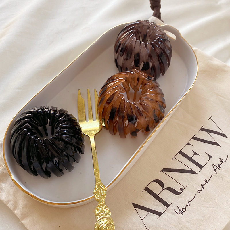 Bird's Nest Hair Tie Hair Jewelry Exquisite Highend Lazy Round Hair