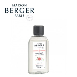 Maison Berger paris,Paris Chic Diffuser Refill 200ml,น้ำหอมชนิดเติมสำหรับก้านกระจายกลิ่นปารีส ชิค,บ้านหอม