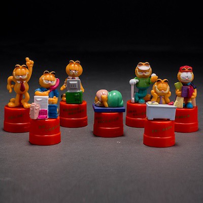 Garfield Cake Toppers / ฟิกเกอร์ (ชุด 7 ชิ้น)