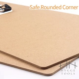 Clipboard คลิปบอร์ด คลิปบอร์ดไม้ Clipboard A4 A5 สีน้ำตาล