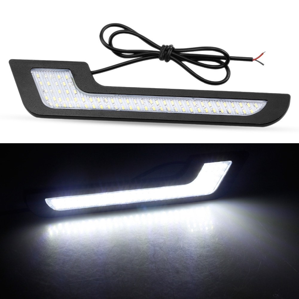 LEADTOPS 2 ชิ้นกันน้ำ DRL L-Shape พลังงานสูงรถวิ่งกลางวันไฟ Led Strip รถโคมไฟ 12 โวลต์ 6 วัตต์รถจัดแต่งทรงผม - รูปที่ 5