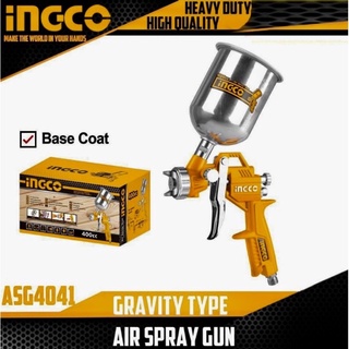 INGCO กาพ่นสีถังบน 400cc.(หัวพ่น 1.5 mm) รหัสสินค้า ASG4041