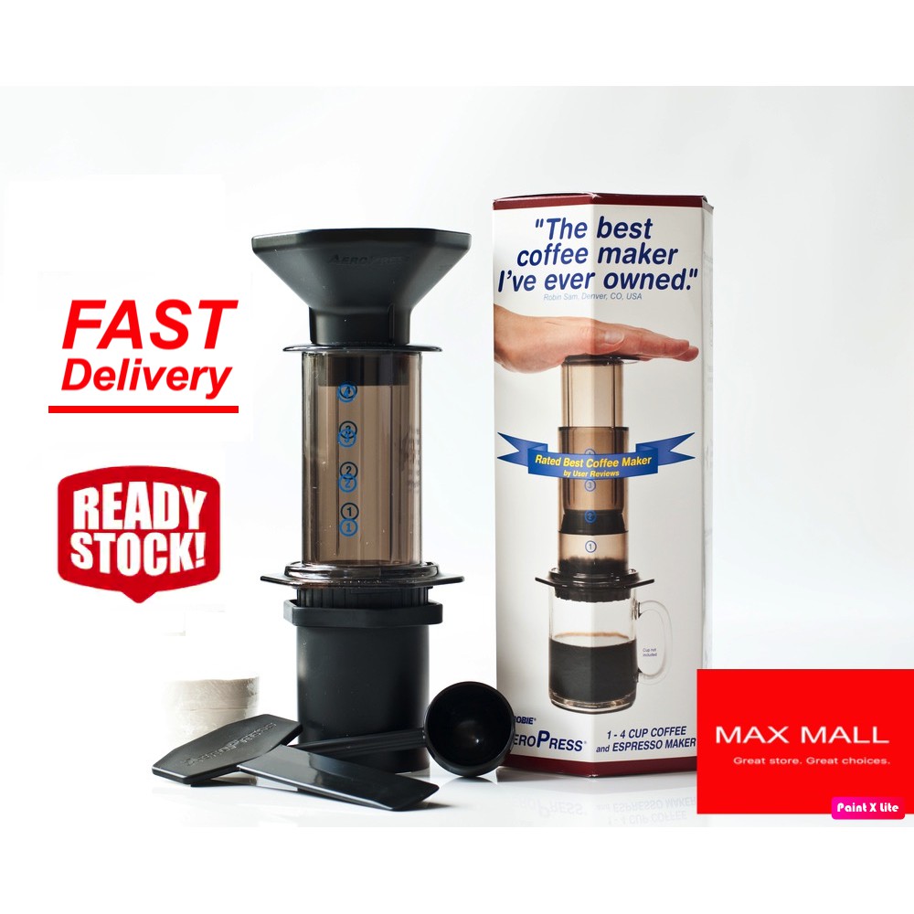 Max Aeropress OEM ใหม่กรองเครื่องชงกาแฟเอสเปรสโซแบบพกพา Cafe French Press Cafe หม้อกาแฟ