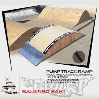 Pray Art Pump Track Ramp