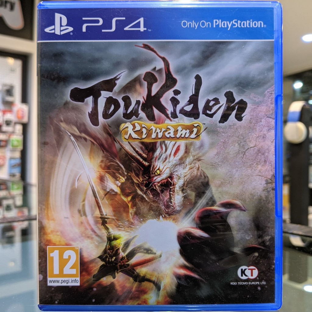 (ภาษาอังกฤษ) มือ2 PS4 Toukiden Kiwami เกมPS4 แผ่นPS4 มือสอง (เกมแนวมอนฮัน Monster Hunter)
