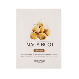 พร้อมส่ง BEAUTY IN A FOOD MASK SHEET , MACA ROOT