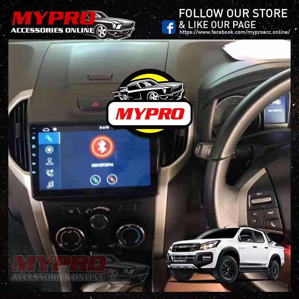 เครื่องเล่น Android ( แถมกล้อง ) สําหรับ Isuzu DMAX D-Max 2012-2017