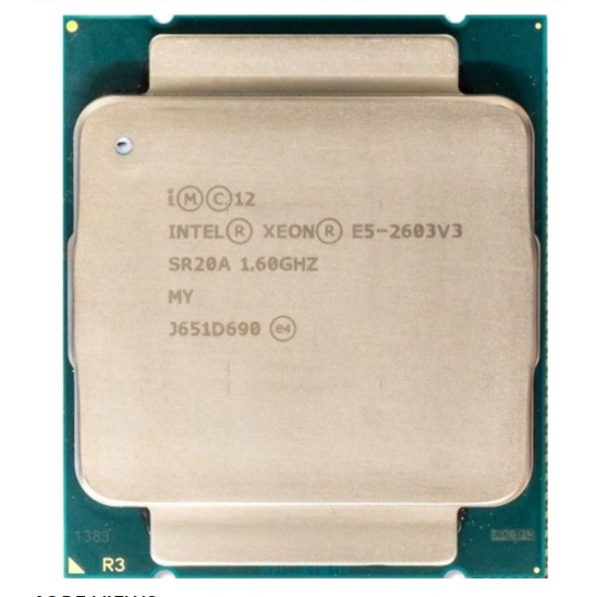 Intel Xeon E5-2603 V3 (SR20A) 1.60Ghz Hexa (6) Core LGA2011-3 85W CPU