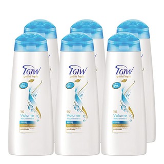 โดฟ แชมพู สีฟ้า 70 มล. x 6 ชิ้น Dove Blue Shampoo 70 ml x 6 pcs.