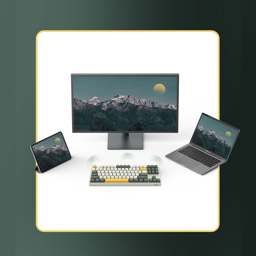 Xiaomi MIIIW Keyboard ART Z870 PRO Wireless Mechanical Keyboard - ภาษา ...