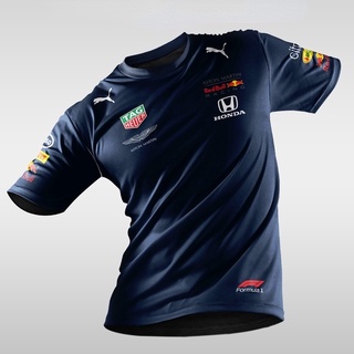 เสื้อยืด ไมโครไฟเบอร์ พิมพ์ลายกราฟิก Honda Formula One Racing Motor SportTeam Baju Jersey 2023 F1