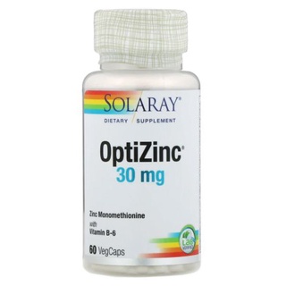 Solaray, Optizinc, 30 mg, 60 VegCaps