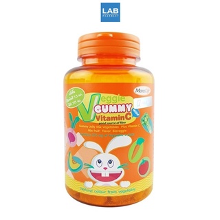 Maxxlife Veggie Gummy Vitamin C 48pcs./bottle - แม็กซ์ไลฟ์ เวจจี้ กัมมี่ วิตามินซี วิตามินผัก เยลลี่กัมมี่ 1 ขวด