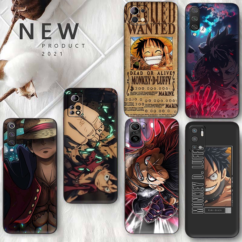 Xiaomi Poco F2 F3 M3 X3 Pro NFC GT L62 luffy อะนิเมะ One Piece เคสโทรศัพท์บางเฉียบ
