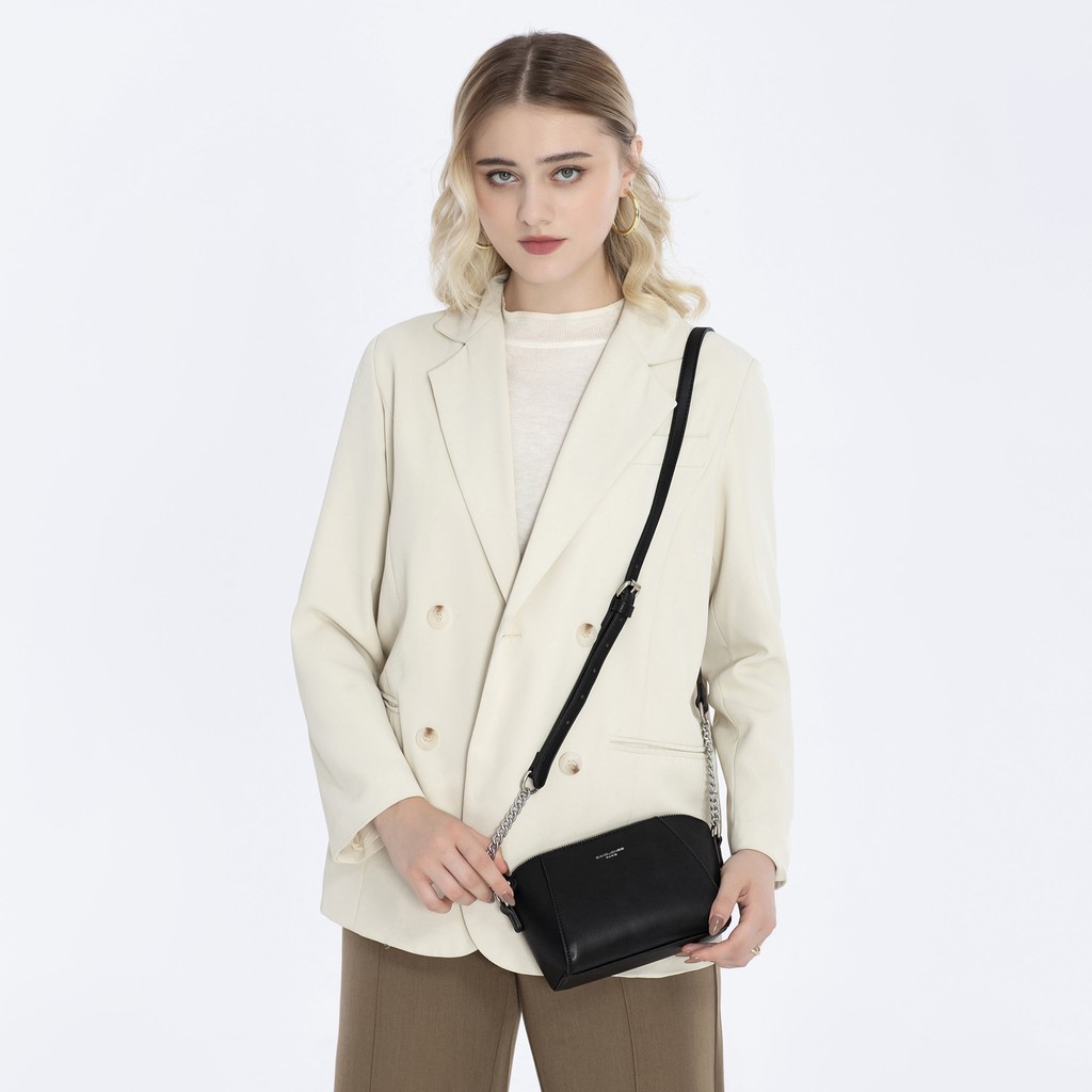 David Jones Paris กระเป๋าสะพายข้างเเฟชั่น สำหรับผู้หญิง #8