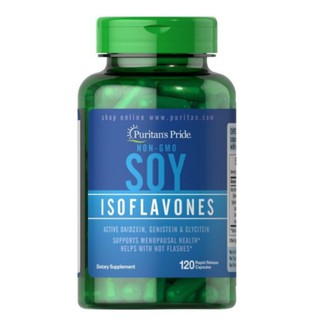 Soy Isoflavones 750 mg 120 Capsules - Puritan’s Pride สารสกัดจากถั่วเหลืองฟลาโวนอยด์