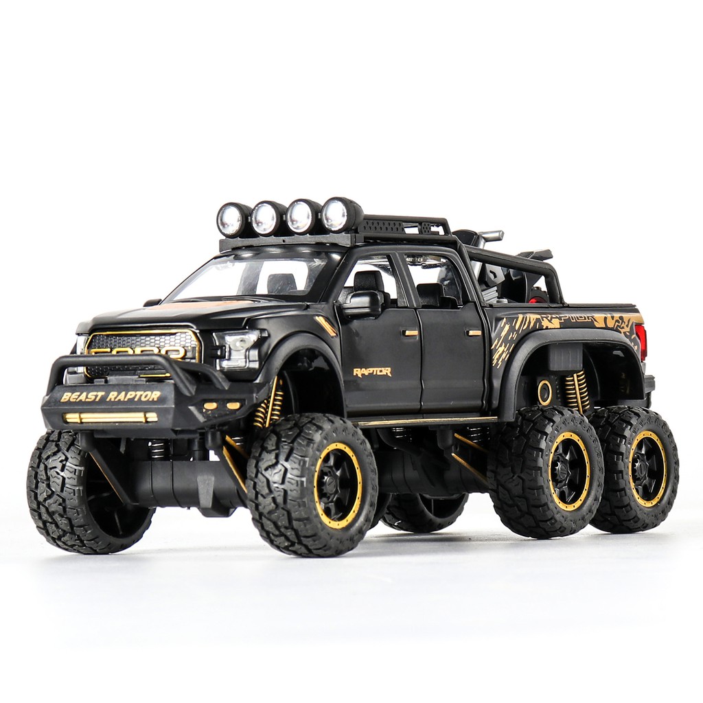 โมเดลรถยนต์ 128 raptor f 150 off - road ของเล่นสําหรับเด็ก - qayot09.th ...
