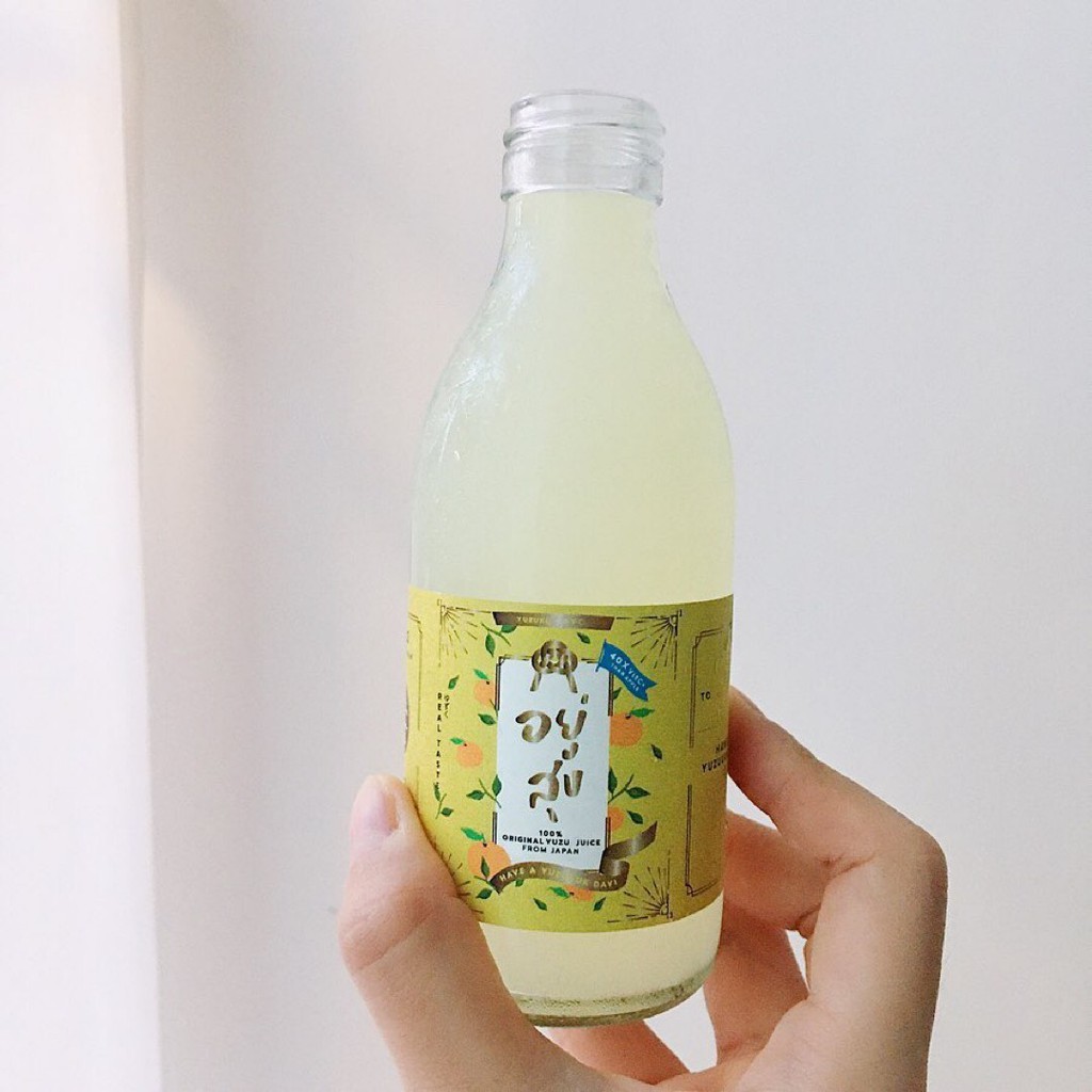 YUZU JUICE 🇯🇵 น้ำส้มยูสุแท้พร้อมดื่ม รสออริจินอล จากญี่ปุ่น ขนาด 1 ลิตร