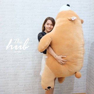 ตุ๊กตา หมีขี้เซาสีน้ำตาล jumbo size