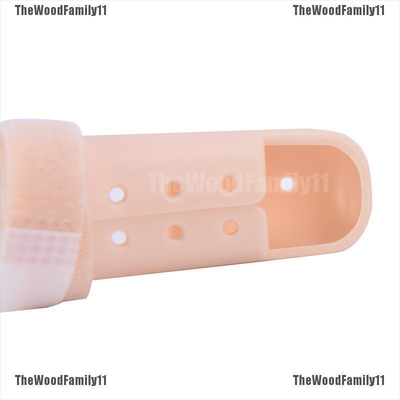 TWF 6 Sizes Plastic Finger Injury Protector Support Brace Splint Joint ...