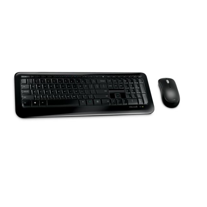 MICROSOFT KEYBOARD & MOUSE (คีย์บอร์ดและเมาส์ไร้สาย) WIRELESS DESKTOP 850 WITH AES MCS-PY9-00025 8Zo