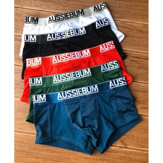 🔥พร้อมส่ง🔥กางเกงในชาย Aussiebum ทรงTrunk ผ้าcotton/ตาข่าย