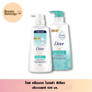 Dove โดฟ เฟรช นอริชเม้นท์ ไมเซล่า อควา เพปไทด์ (สีเขียว)